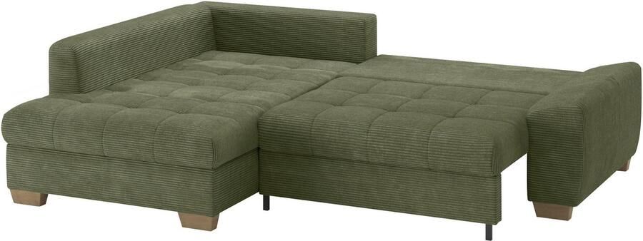 Mr. Couch Hoekbank Nikita II L-vorm Keuze met bedfunctie bedlade & RGB-LED-verlichting - Foto 2