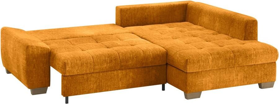 Mr. Couch Hoekbank Nikita II L-vorm Keuze met bedfunctie bedlade & RGB-LED-verlichting - Foto 2