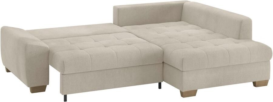 Mr. Couch Hoekbank Nikita II L-vorm Keuze met bedfunctie bedlade & RGB-LED-verlichting - Foto 2