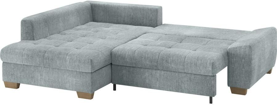 Mr. Couch Hoekbank Nikita II L-vorm tot 140kg per zitplaats belastbaar met koudschuim bekleding optioneel met bed en bedlade - Foto 2