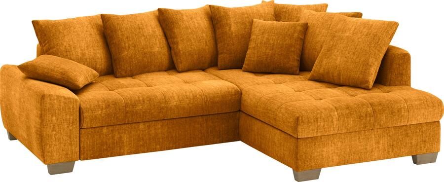 Mr. Couch Hoekbank Nikita II L-vorm tot 140kg per zitplaats belastbaar met koudschuim bekleding optioneel met bed en bedlade - Foto 3