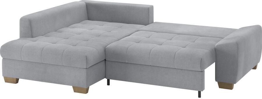 Mr. Couch Hoekbank Nikita II L-vorm tot 140kg per zitplaats belastbaar met koudschuim bekleding optioneel met bed en bedlade - Foto 2