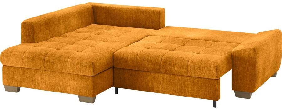 Mr. Couch Hoekbank Nikita II L-vorm tot 140kg per zitplaats belastbaar met koudschuim bekleding optioneel met bed en bedlade - Foto 2