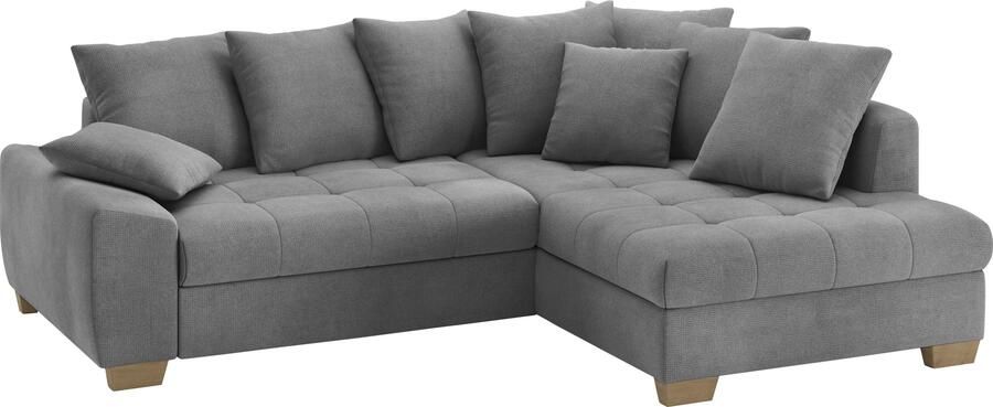 Mr. Couch Hoekbank Nikita II L-vorm tot 140kg per zitplaats belastbaar met koudschuim bekleding optioneel met bed en bedlade - Foto 3