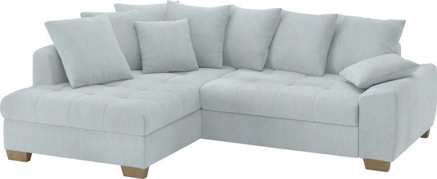 Mr. Couch Hoekbank Nikita II L-vorm tot 140kg per zitplaats belastbaar met koudschuim bekleding optioneel met bed en bedlade - Foto 3