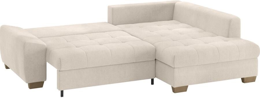 Mr. Couch Hoekbank Nikita II L-vorm tot 140kg per zitplaats belastbaar met koudschuim bekleding optioneel met bed en bedlade - Foto 2