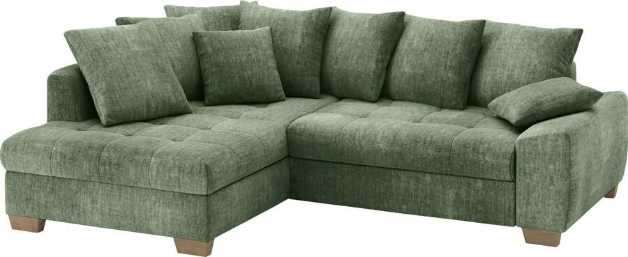 Mr. Couch Hoekbank Nikita II L-vorm tot 140kg per zitplaats belastbaar met koudschuim bekleding optioneel met bed en bedlade - Foto 3