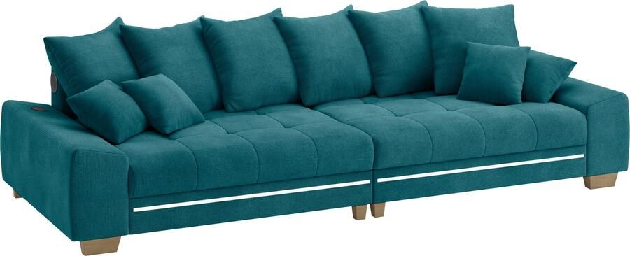 Mr. Couch Megabank Nikita II met rgb-led bluetooth-geluidssysteem koudschuim - Foto 3