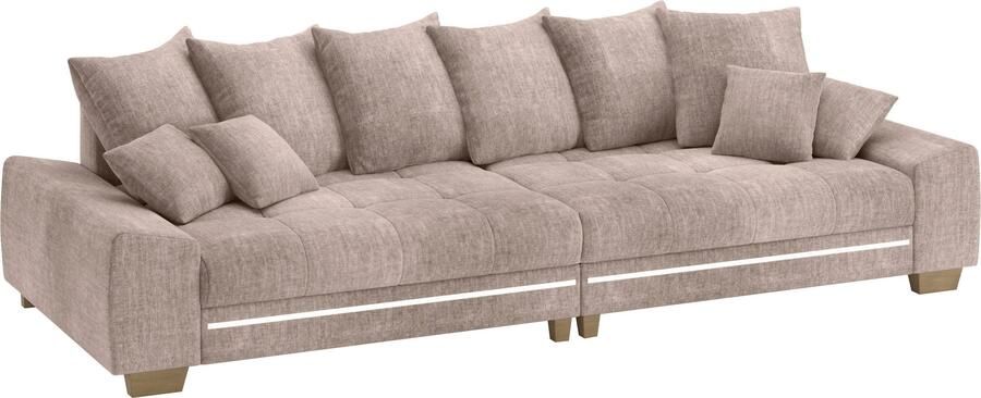 Mr. Couch Megabank Nikita II met rgb-led verlichting optioneel met koudschuim - Foto 3