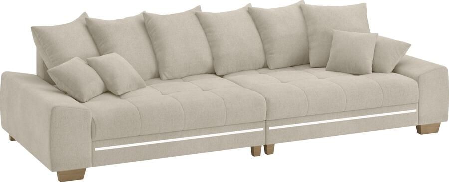 Mr. Couch Megabank Nikita II met rgb-led verlichting optioneel met koudschuim - Foto 3