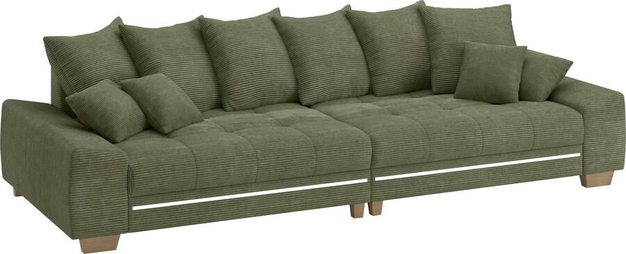 Mr. Couch Megabank Nikita II met rgb-led-verlichting koudschuim bekleding tot 140 kg belastbaar - Foto 3