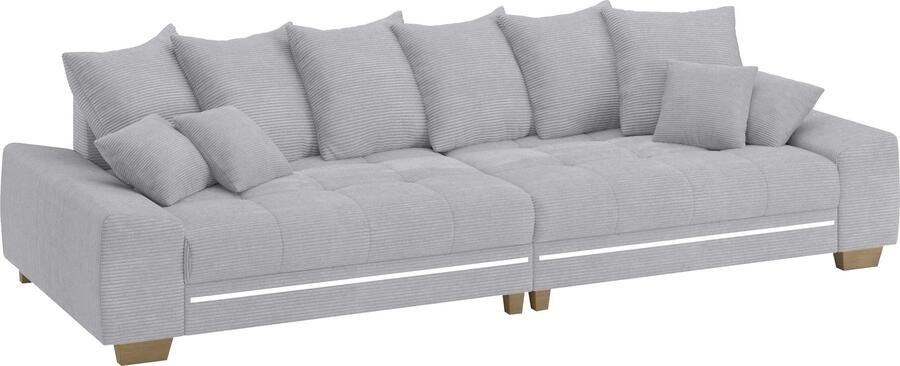 Mr. Couch Megabank Nikita II met rgb-led verlichting optioneel met koudschuim - Foto 3