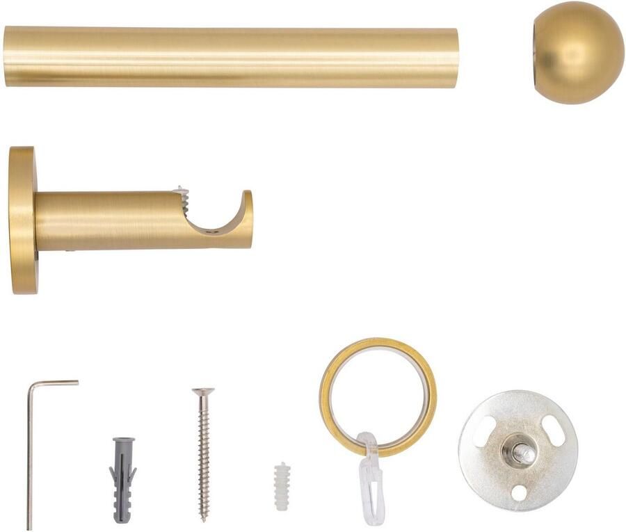 Home24 Gordijnroede op maat Ball I(1 rails ) mydeco