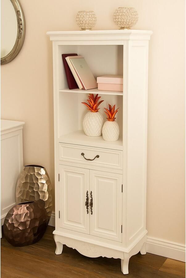 My Flair Kast Elegance Kast met roosmotieven in landhuisstijl gebogen modellen - Foto 2