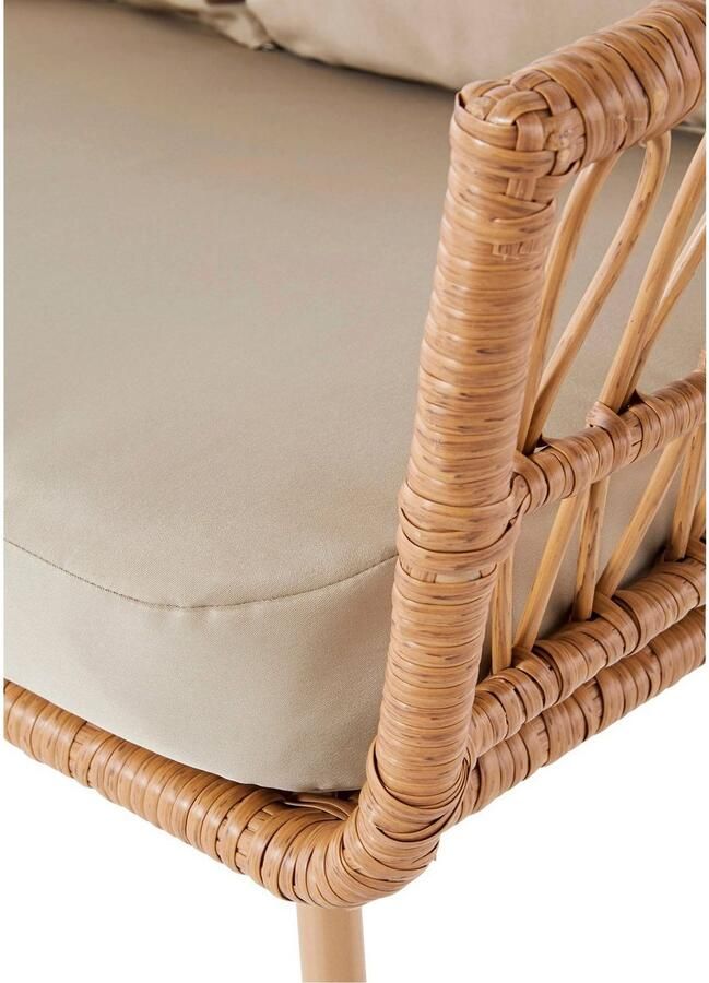 My Flair Ligstoel Mariane inclusief hocker (set) - Foto 2