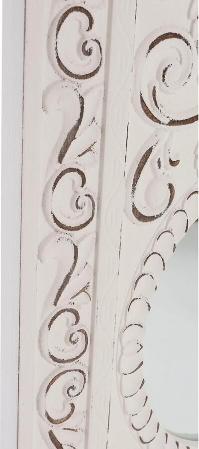 My Flair Sierspiegel Felicitas Wandspiegel wit landhuis rechthoekig oriënt-look (1 stuk) - Foto 5