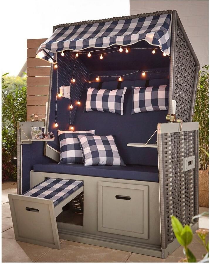 My Flair Strandstoel 2-zitter incl. led-verlichting - Foto 2