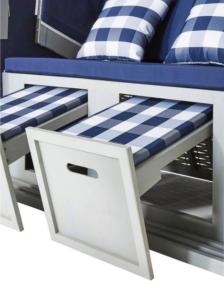 My Flair Strandstoel 2-zitter incl. led-verlichting