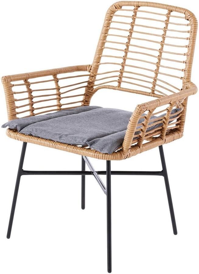 My Flair Tuin-eethoek 1 tafel 4 stoelen (5-delig) - Foto 2