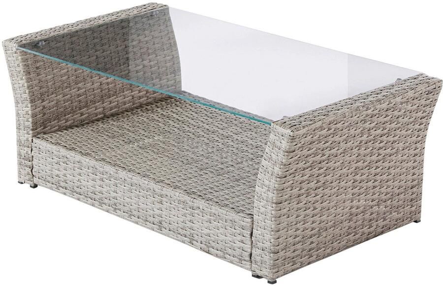 My Flair Tuinset 1 bank 2 fauteuils 1 tafel (4-delig) - Foto 7