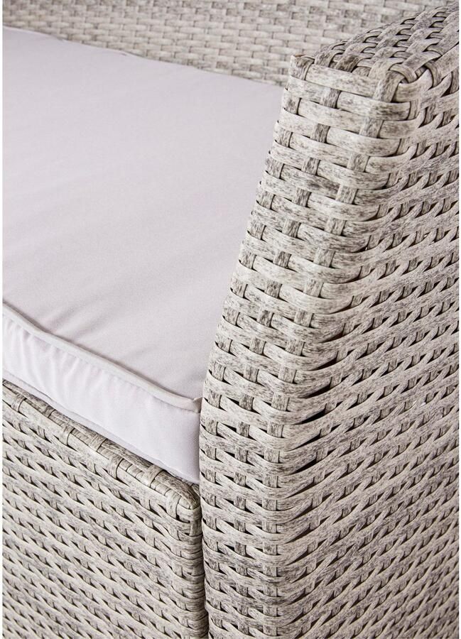 My Flair Tuinset 1 bank 2 fauteuils 1 tafel (4-delig) - Foto 3