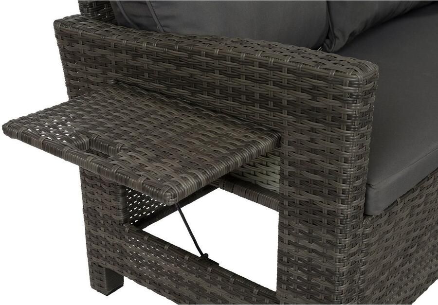 My Flair Tuinset 2 banken 1 tafel (3-delig)