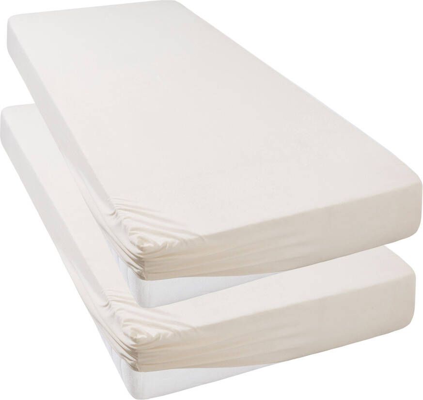 My home Hoeslaken Strawberry in mt. 90x200 140x200 of 180x200 cm voor matrassen tot 18 cm hoogte hoeslaken katoenmix - Foto 7