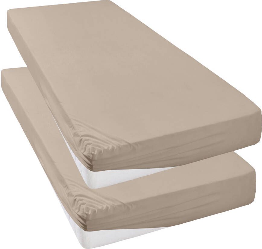 My home Hoeslaken Strawberry in mt. 90x200 140x200 of 180x200 cm voor matrassen tot 18 cm hoogte hoeslaken katoenmix - Foto 6