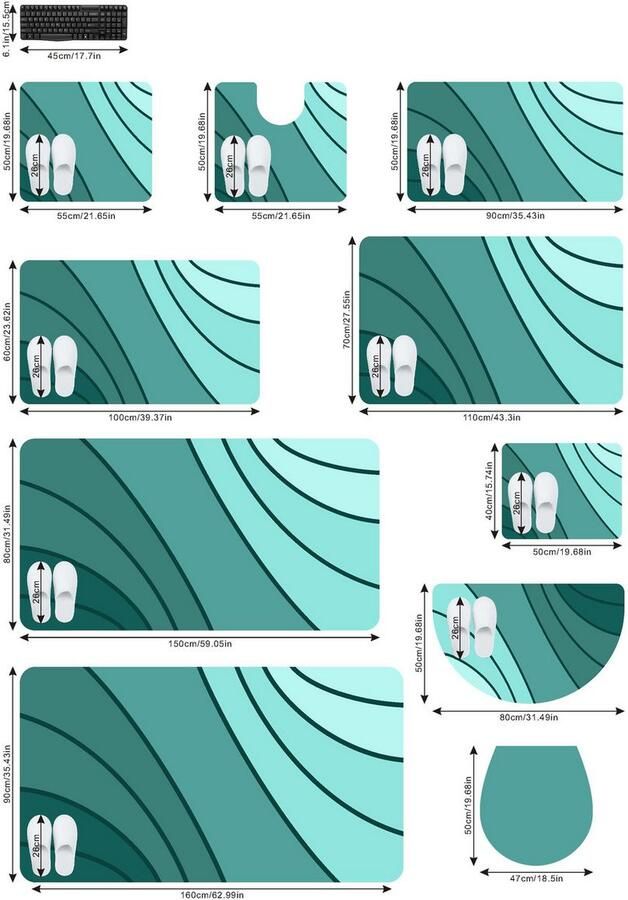 My home Badmat Josie badmat badkamer tapijt - Foto 10