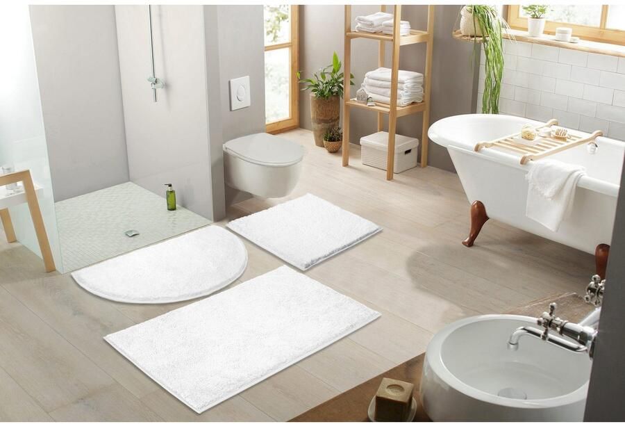 My home Badmat Juna badmat bijzonder zacht badmatten uni-kleuren (1 stuk) - Foto 12