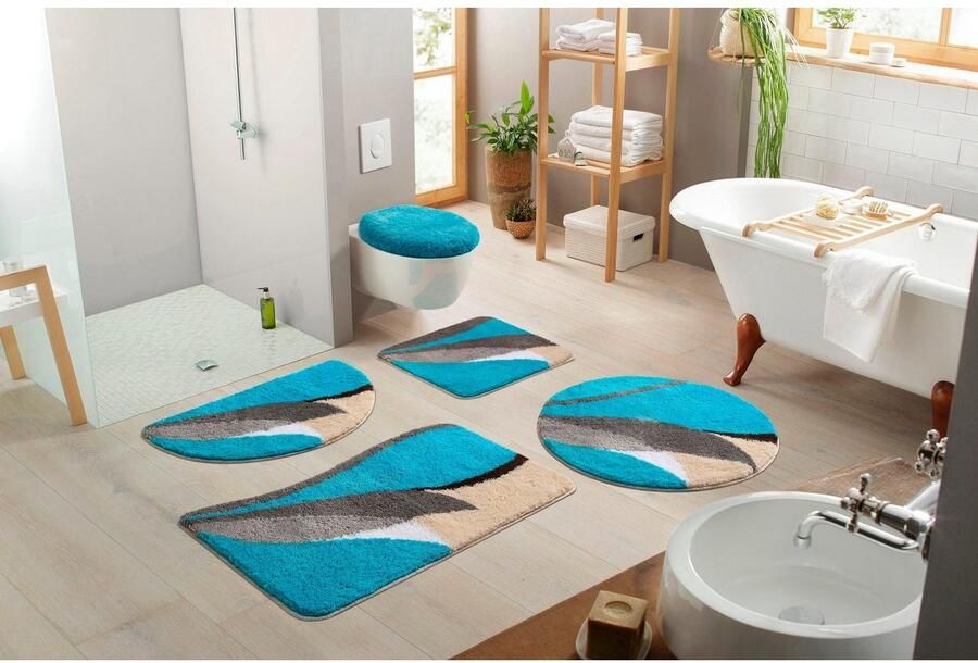 My home Badmat Magnus badmat badkamer tapijt meerkleurig badmat badmatten ook als 2-delige set & rond - Foto 7