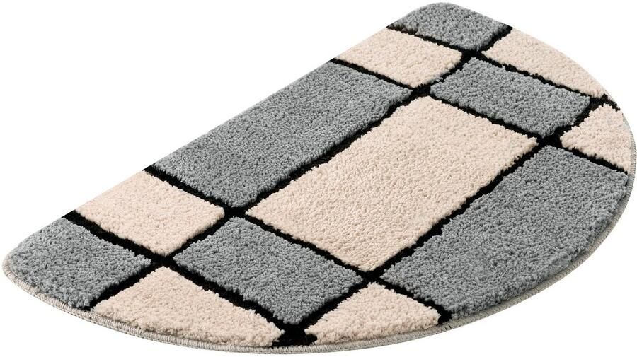 My home Badmat Melli Badkleed met patroon geruite badmat (1 stuk) - Foto 12