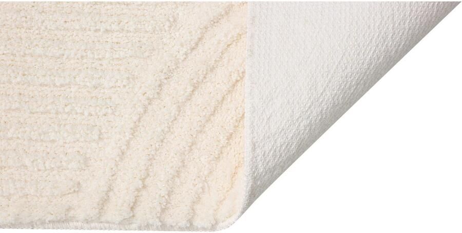 My home Badmat Ognon Scandi Boho modern patroon Badkleed uni-kleuren hoog-laag effect (1 stuk) - Foto 12