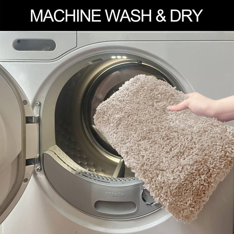 My home Badmat Sanremo Badmat Badkamer Tapijt zeer zacht - Foto 3