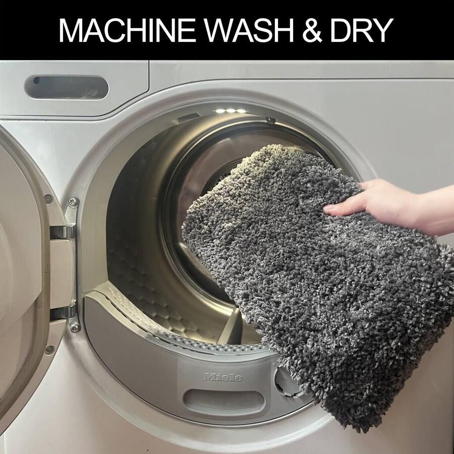 My home Badmat Sanremo Badmat Badkamer Tapijt zeer zacht - Foto 3