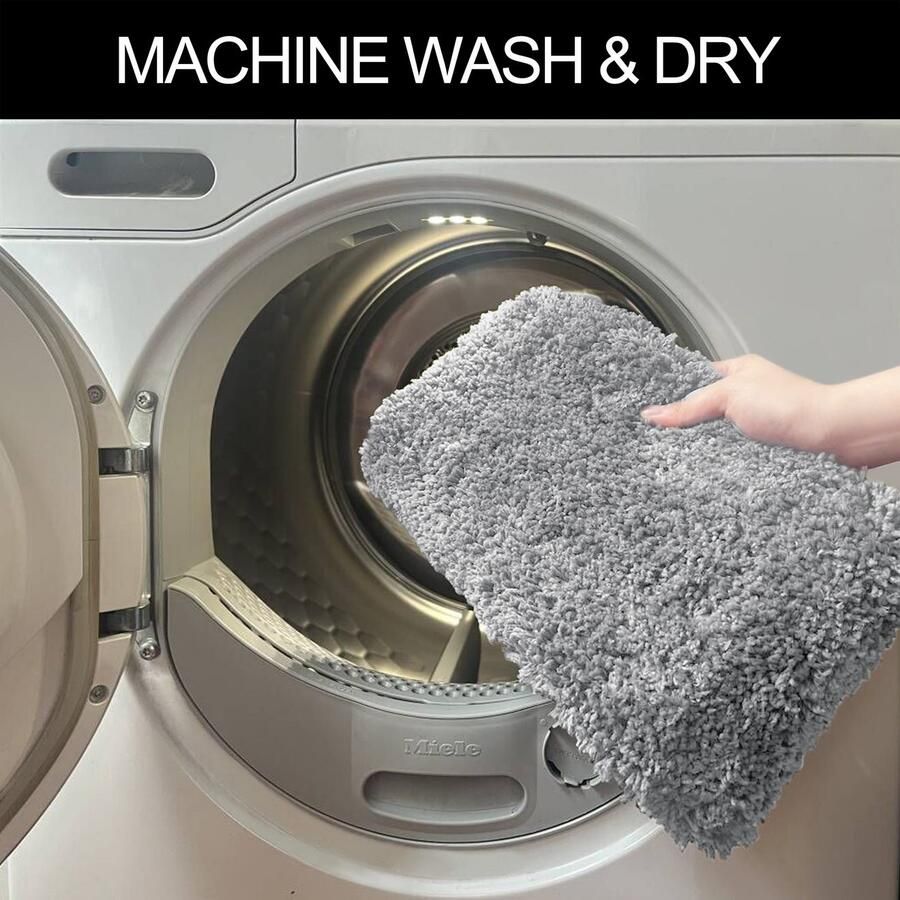 My home Badmat Sanremo Badmat Badkamer Tapijt zeer zacht - Foto 3