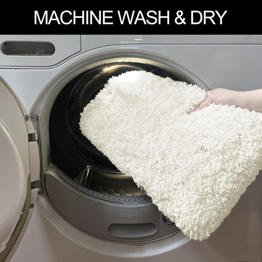 My home Badmat Sanremo Badmat Badkamer Tapijt zeer zacht - Foto 3