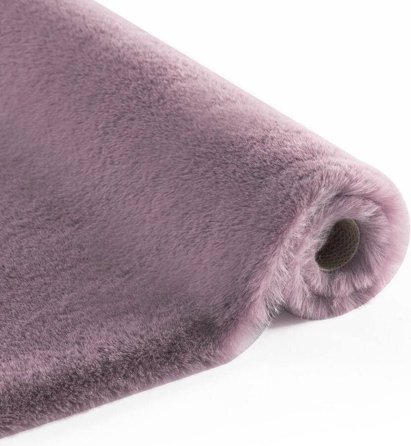 My home Badmat Valeria konijnenbont-haptiek (1 stuk) - Foto 6