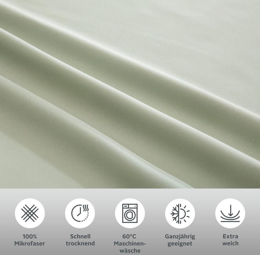 My home Beddengoed Desner2 Premium kwaliteit zeer zacht uni vanaf 135x200 cm - Foto 2