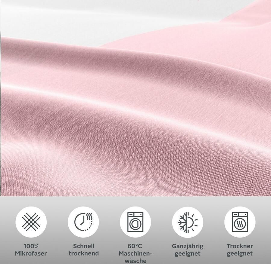 My home Beddengoed Desner2 Premium kwaliteit zeer zacht uni vanaf 135x200 cm - Foto 2