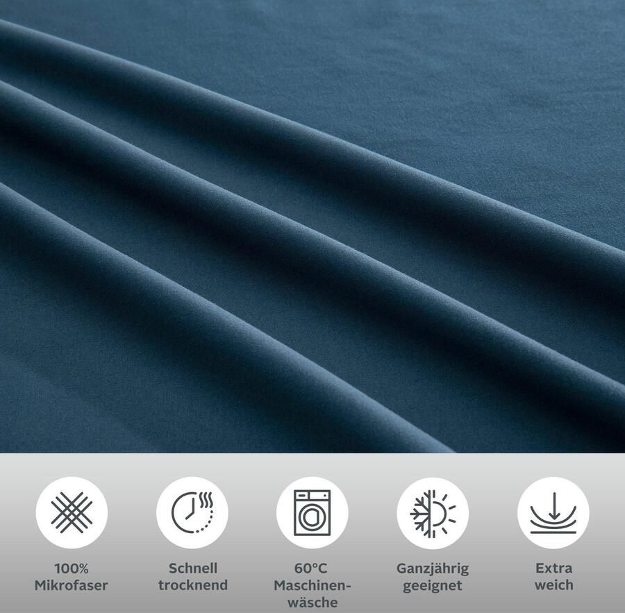 My home Beddengoed Desner2 Premium kwaliteit zeer zacht uni vanaf 135x200 cm - Foto 5