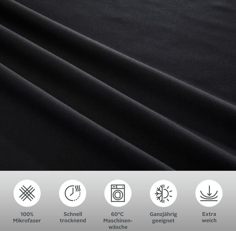 My home Beddengoed Desner2 Premium kwaliteit zeer zacht uni vanaf 135x200 cm - Foto 2