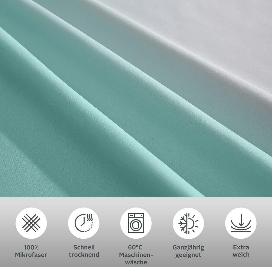 My home Beddengoed JARETH 100 % polyester zeer zacht allergievriendelijk met kleurverloop (2-delig) - Foto 6