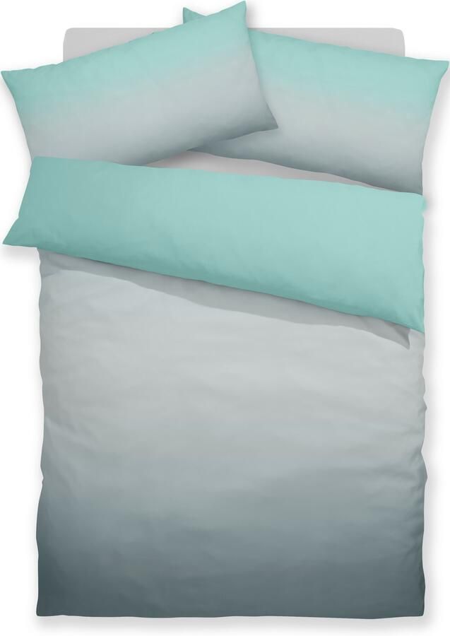 My home Beddengoed JARETH 100 % polyester zeer zacht allergievriendelijk met kleurverloop (2-delig) - Foto 4