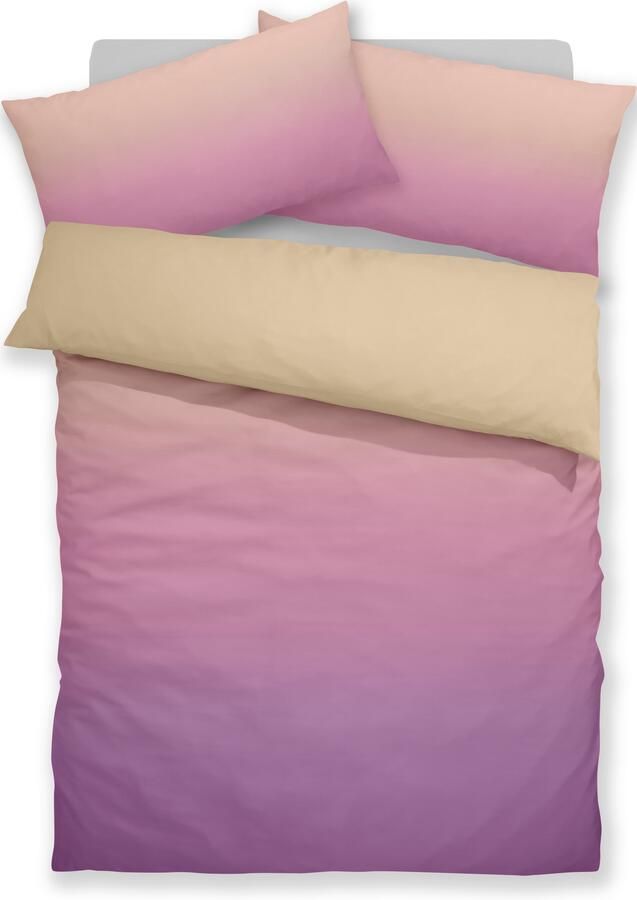 My home Beddengoed JARETH 100 % polyester zeer zacht allergievriendelijk met kleurverloop (2-delig) - Foto 4