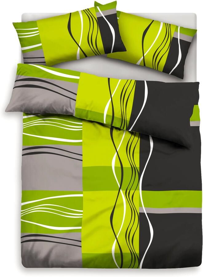 My home Beddengoed Kelian in verschillende kwaliteiten gedessineerde dekbedovertrek - Foto 5