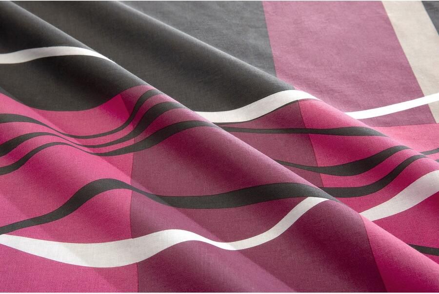 My home Beddengoed Kelian in verschillende kwaliteiten gedessineerde dekbedovertrek - Foto 4