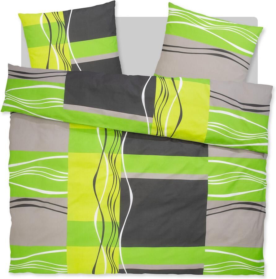 My home Beddengoed Kelian in verschillende kwaliteiten gedessineerde dekbedovertrek - Foto 7