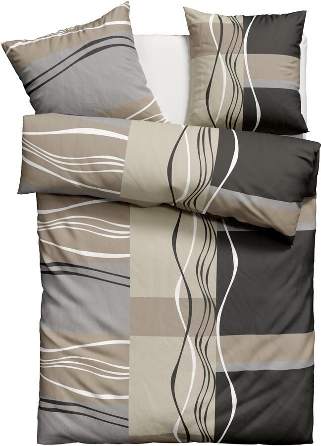 My home Beddengoed Kelian in verschillende kwaliteiten gedessineerde dekbedovertrek - Foto 5