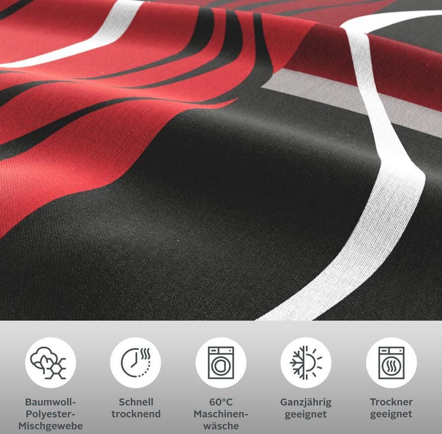 My home Beddengoed Kelian in verschillende kwaliteiten gedessineerde dekbedovertrek - Foto 2